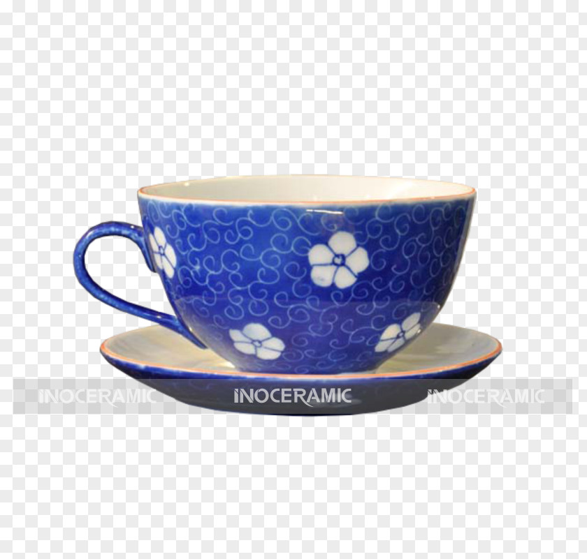 Coffee Ceramic Cup Bát Tràng Porcelain PNG