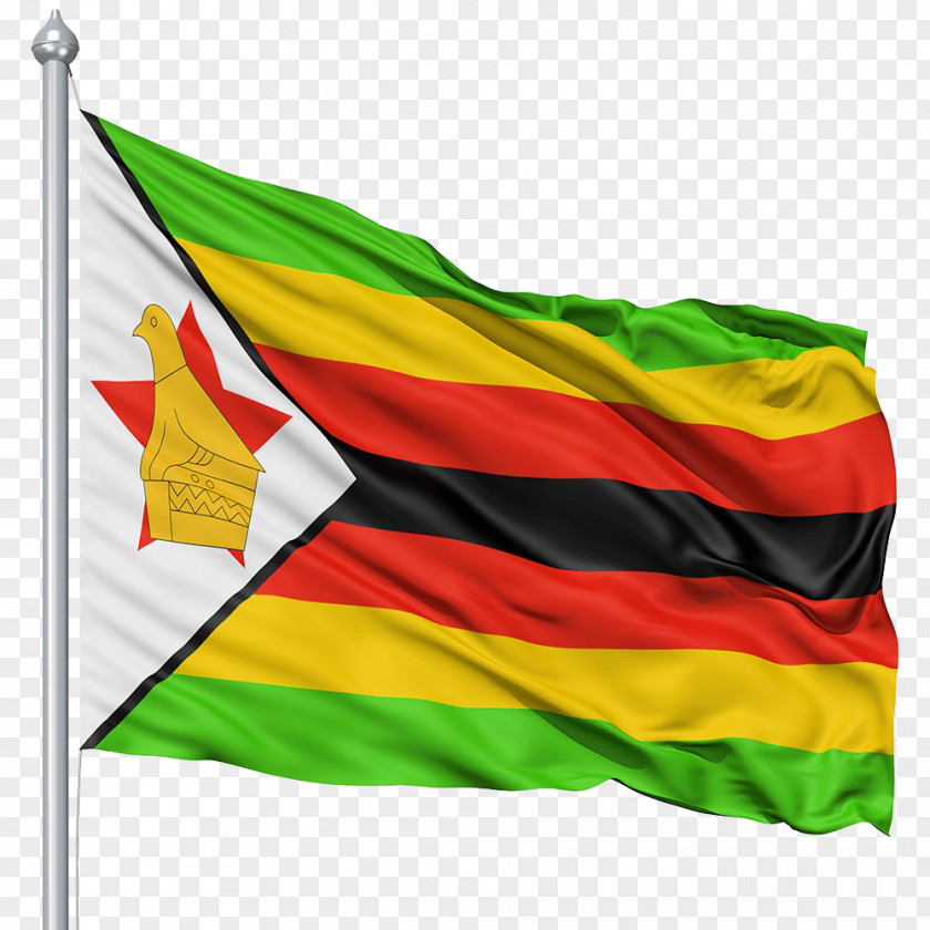 Flag Of Zimbabwe National Electoral Commission PNG