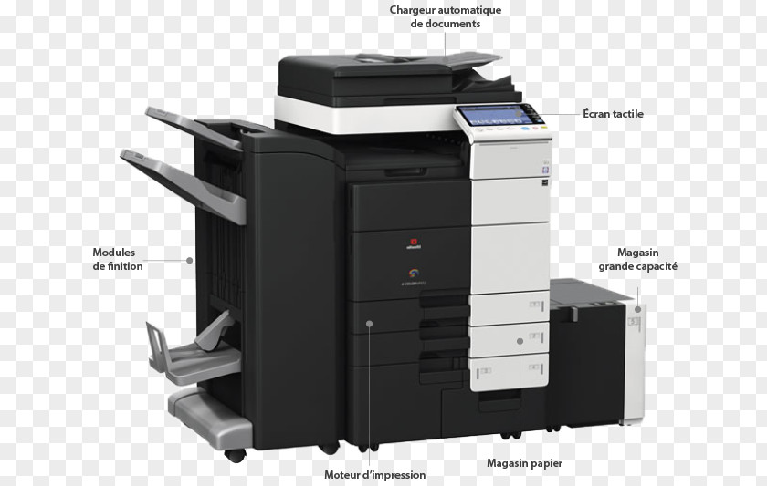 Printer Photocopier Konica Minolta Multi-function Printing PNG