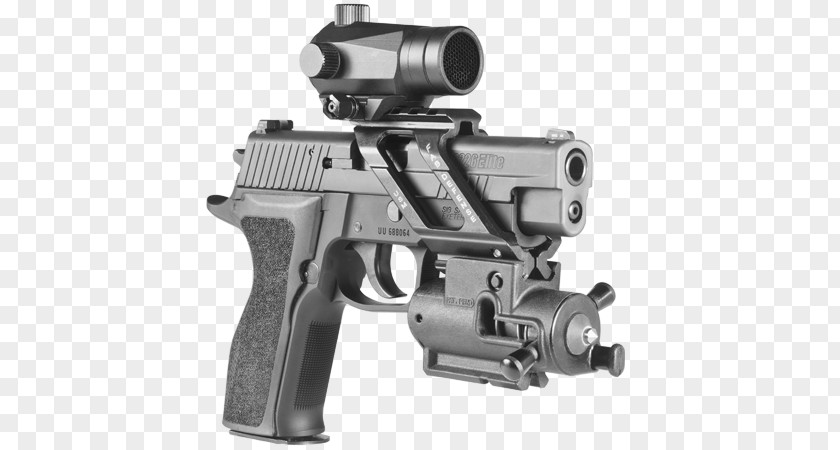 Weaver Rail Mount Picatinny Handgun Pistol Weapon PNG