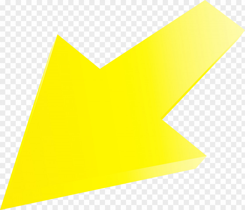 Yellow Font Paper Triangle Logo PNG