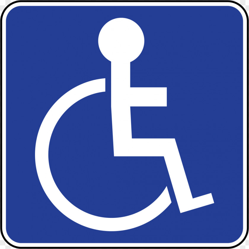 Handicap Parking Sign Disabled Permit Disability Car Park Clip Art PNG