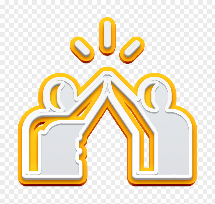 High Five Icon Friendship Trust PNG