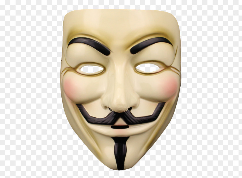 Anonymous Mask Guy Fawkes Halloween Costume V For Vendetta PNG
