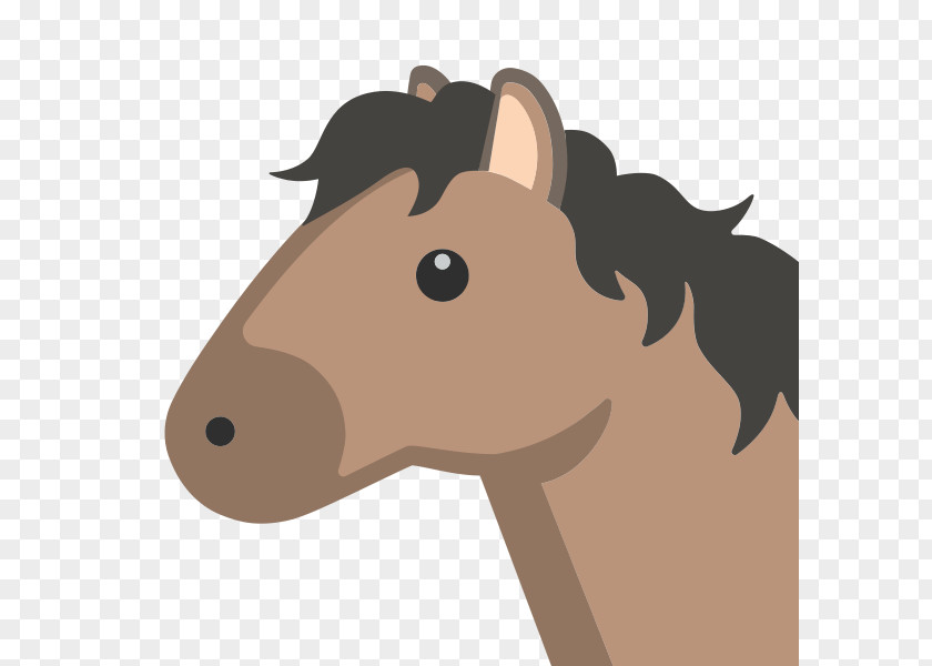 Horse Android Nougat Emoji Oreo PNG
