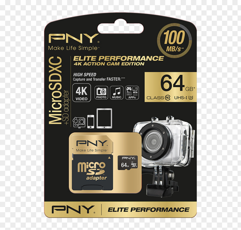 Live Performance MicroSD SDHC Secure Digital Flash Memory Cards SDXC PNG