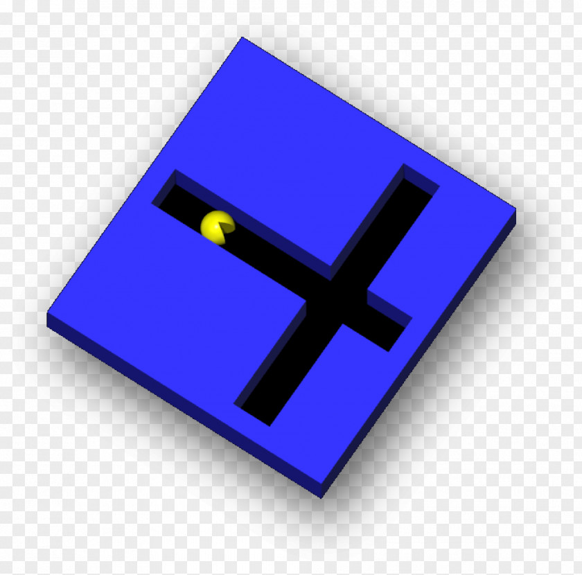 Pac Man Pac-Man Origami Molecule OpenWetWare Blue PNG