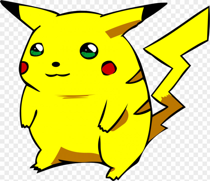 Pikachu Pokémon Yellow Trading Card Game PNG