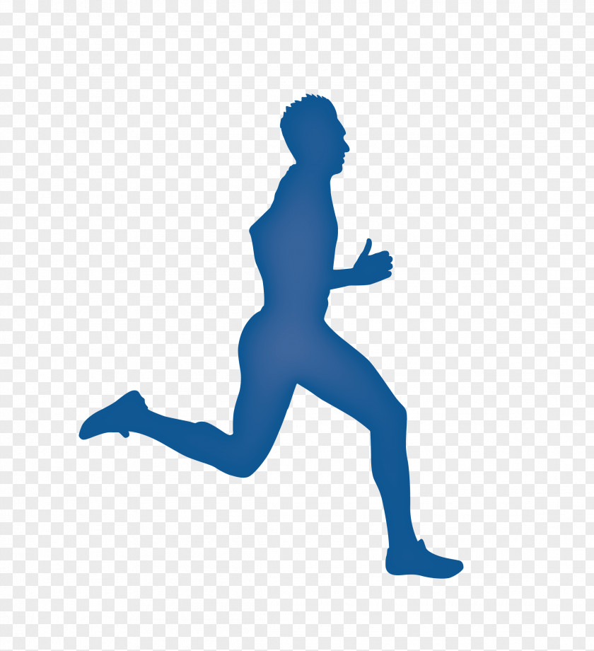 Running Man Silhouette Royalty-free Clip Art PNG