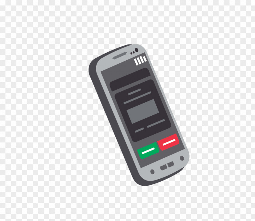 Flat Mobile Phone Smartphone Telephone Icon PNG