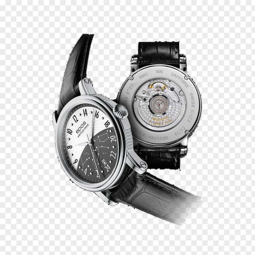 Futuristic Watches Mechanical Watch Epos Strap Automatic PNG