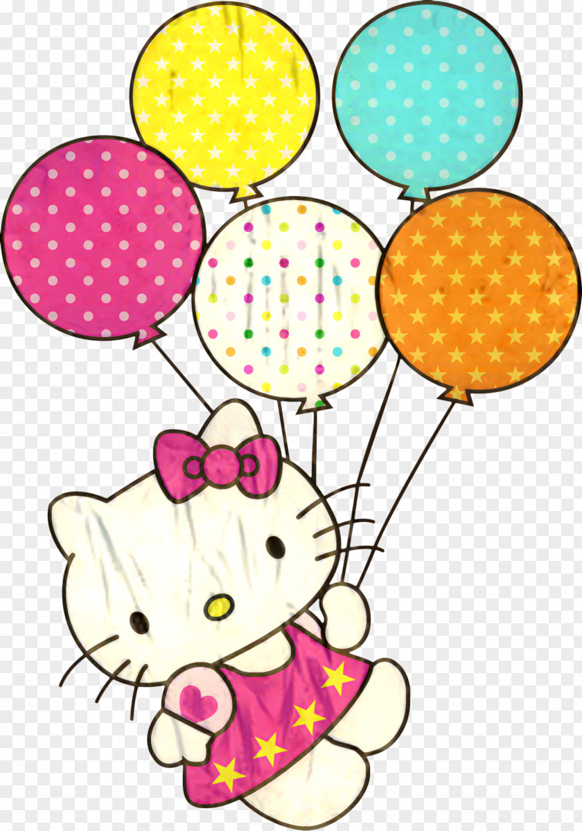 Hello Kitty Balloon Clip Art Openclipart PNG