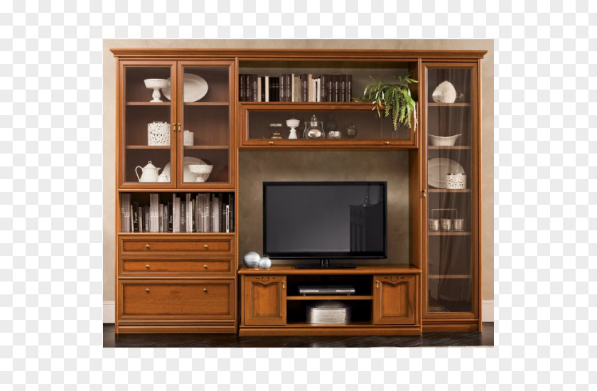 Italy Furniture Bookcase Living Room Television PNG