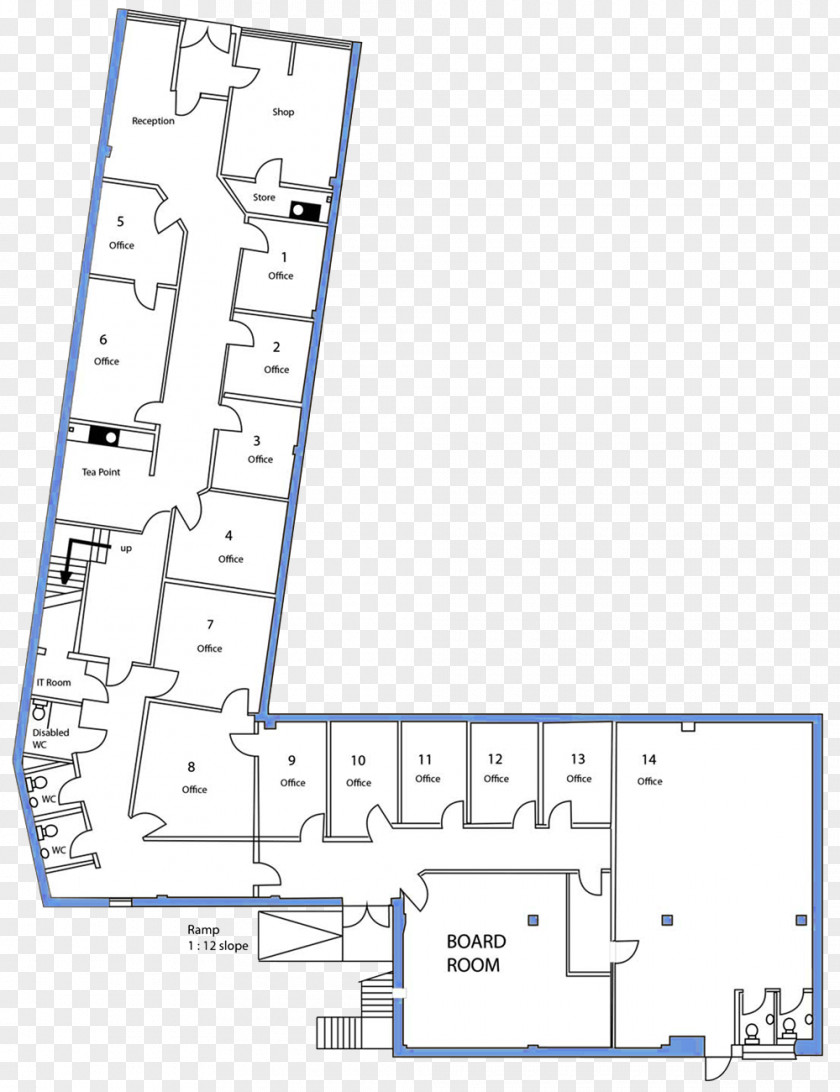 Line Floor Plan Technical Drawing PNG