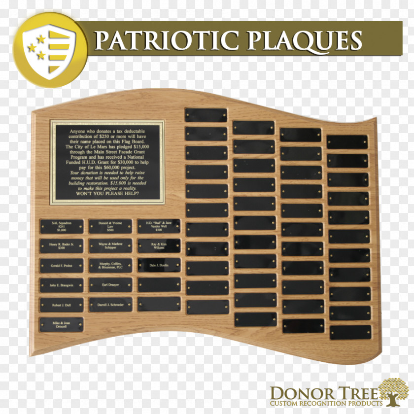 Plaque Commemorative Wall Building Engraving PNG