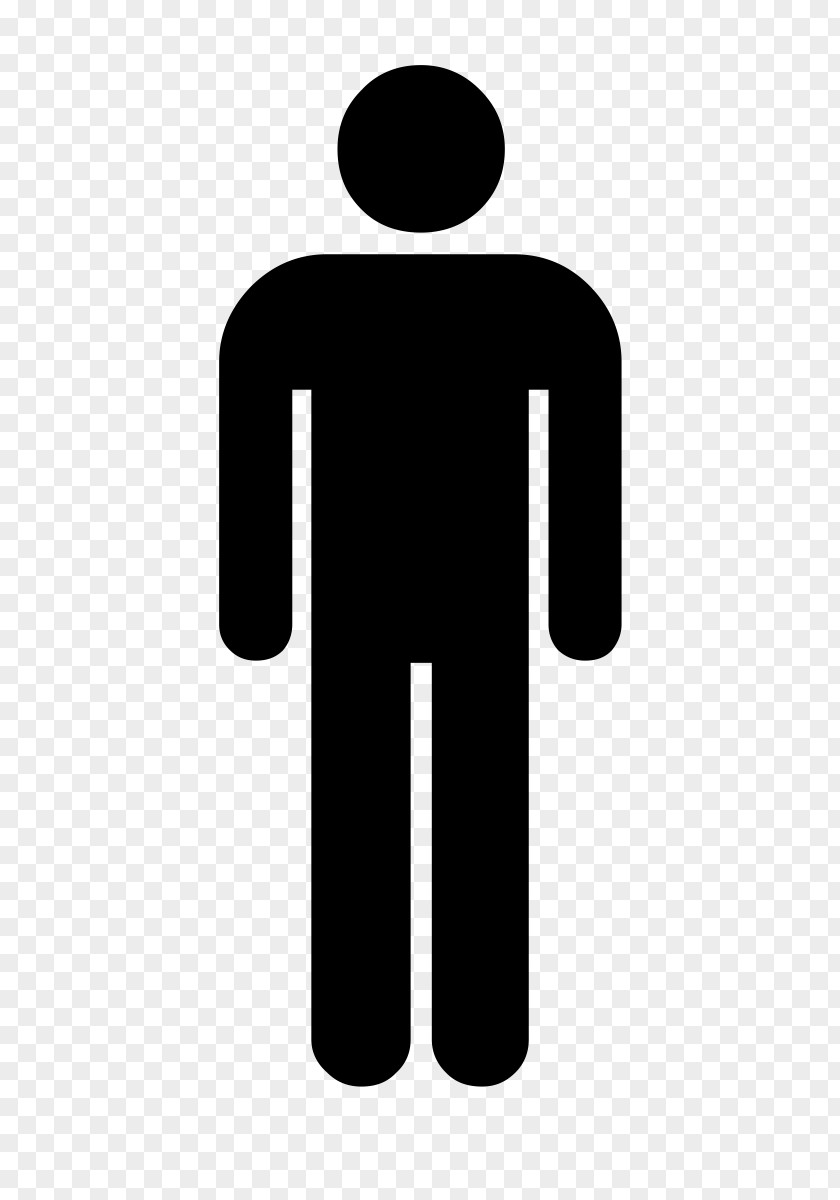 Stick Figure Boy Unisex Public Toilet Bathroom PNG