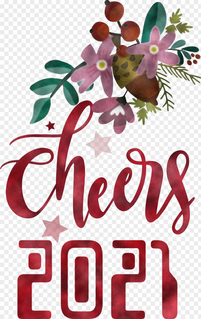 Cheers 2021 New Year Cheers.2021 PNG