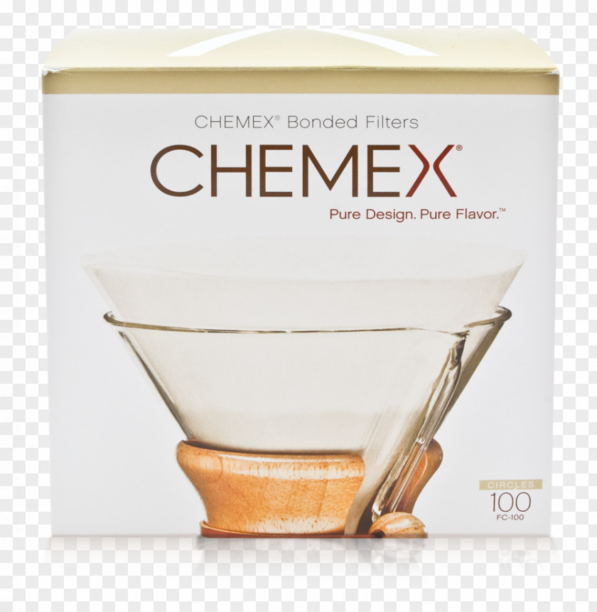Coffee Chemex Coffeemaker Filter Paper Filters PNG