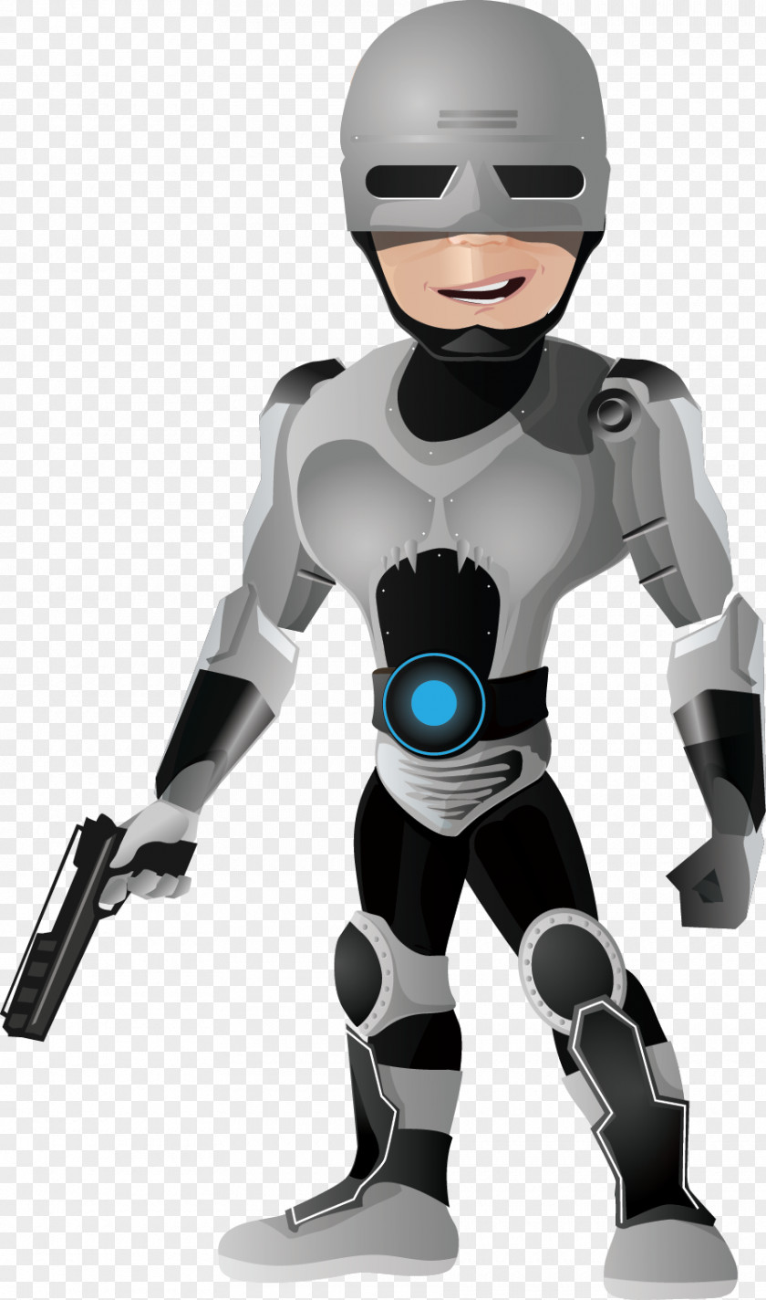 Robocop Robot Euclidean Vector Clip Art PNG