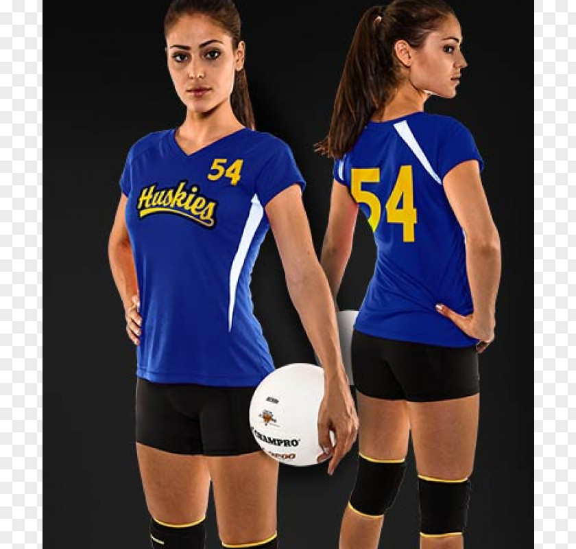 T-shirt Jersey Uniform Volleyball Woman PNG