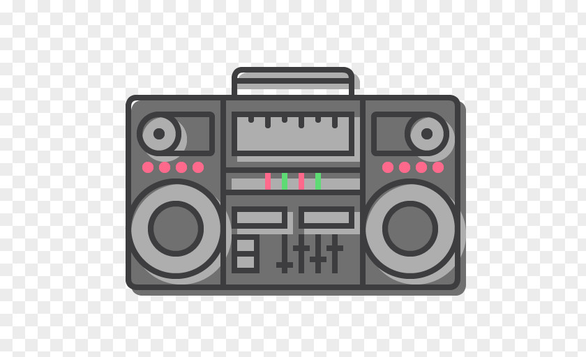 A Radio Boombox Sound PNG