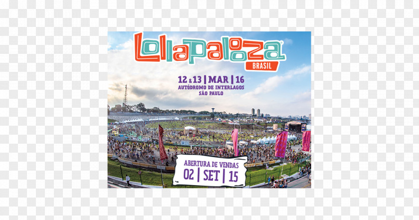 Lollapalooza 2011 Chile Banner Brand Poster PNG