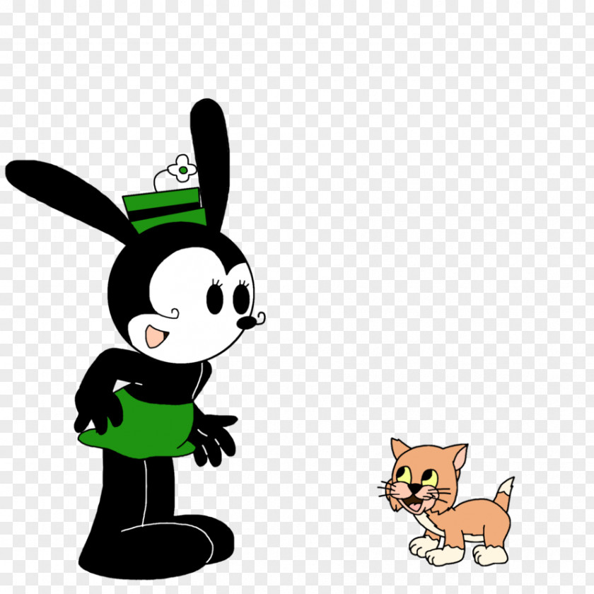 Rabbit Oswald The Lucky Mickey Mouse Cartoon Clip Art PNG