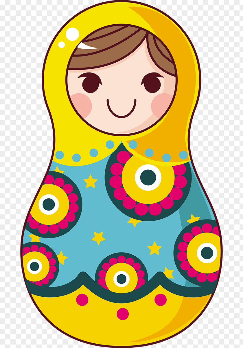 Doll Matryoshka Paper Toy Pin PNG