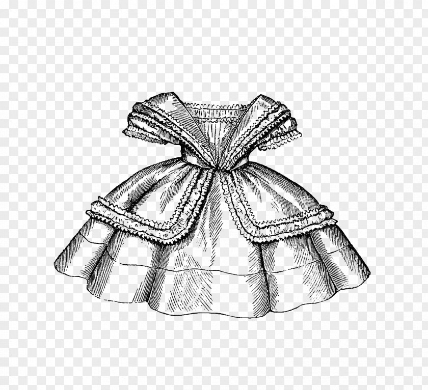 Dress Victorian Fashion Era PNG