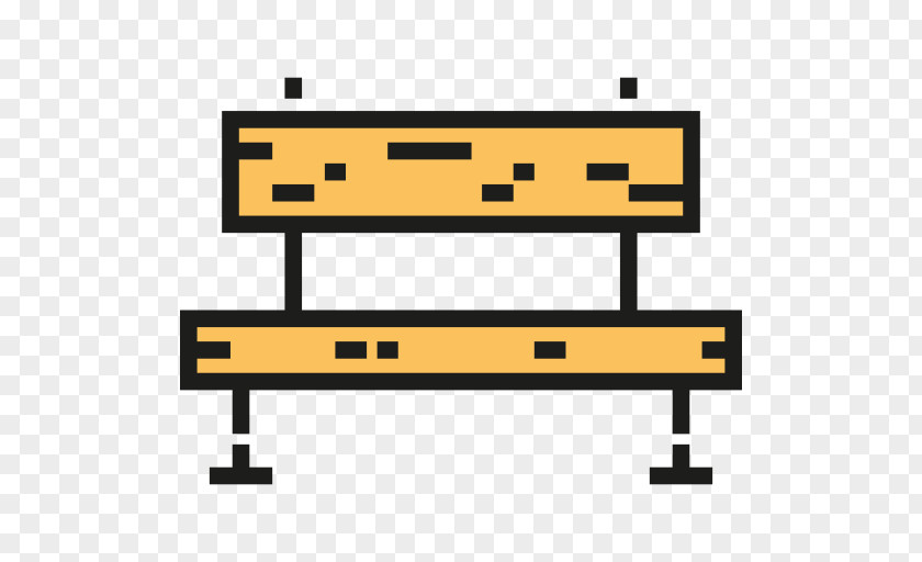 Furniture Rectangle Yellow PNG