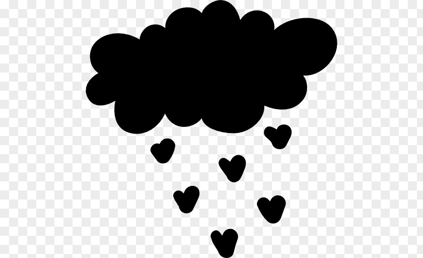 Heart-shaped Clouds Cloud Drawing PNG
