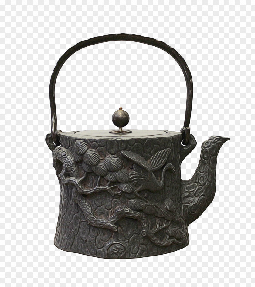 Leather Shoulder Bag Teapot PNG
