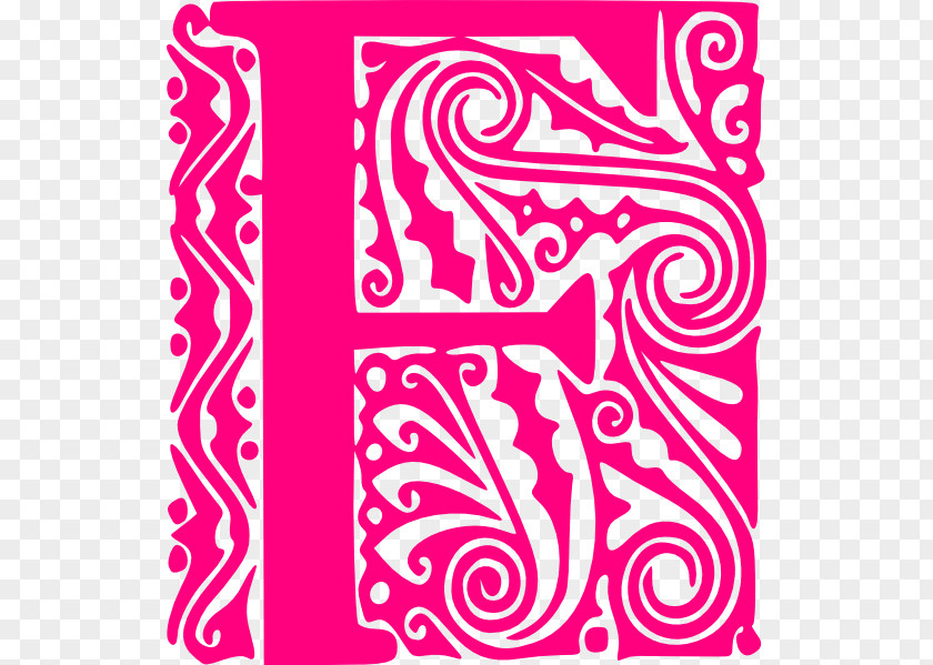 Letter F Clipart Calligraphy Alphabet Clip Art PNG