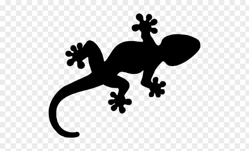 Lizard Reptile Gecko Silhouette Clip Art PNG