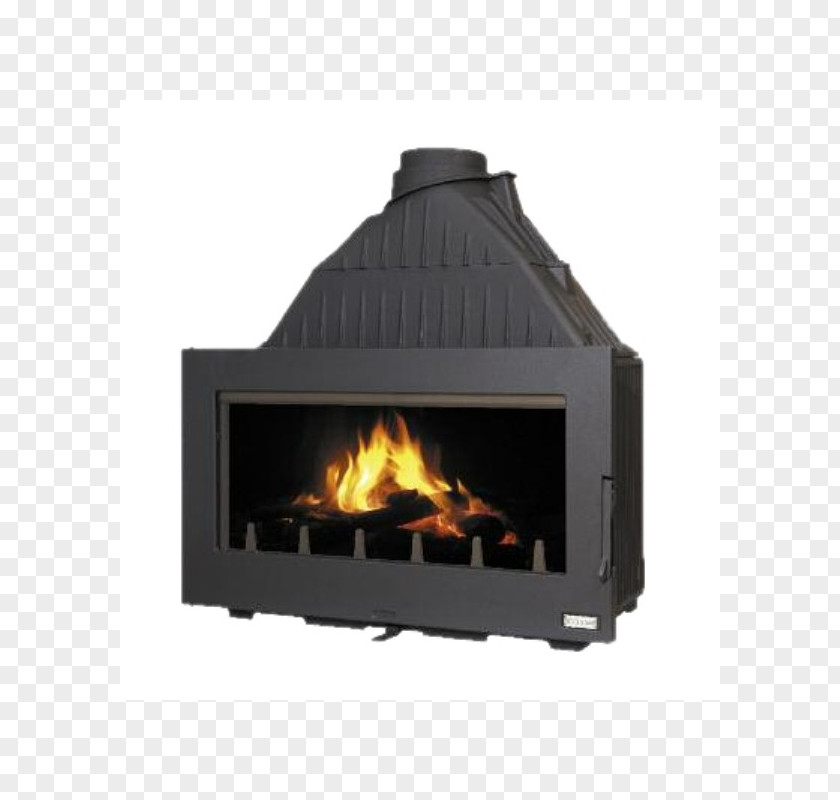 Stove Fireplace Insert Cast Iron Wood PNG