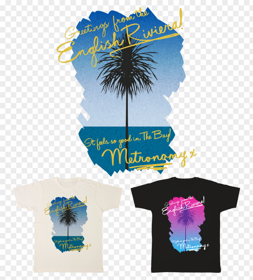 T-shirt Metronomy The English Riviera Bay Art PNG