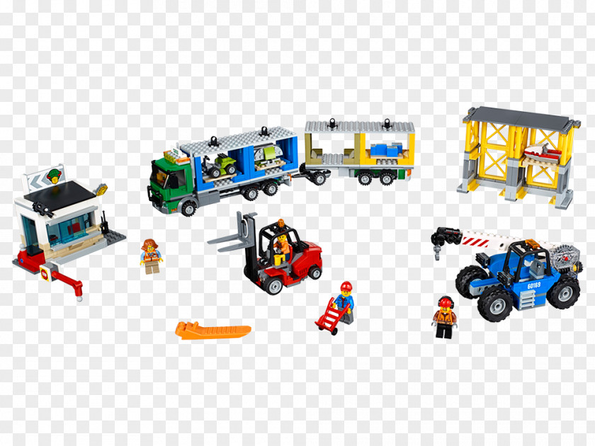 Toy LEGO 60169 City Cargo Terminal Lego Friends PNG