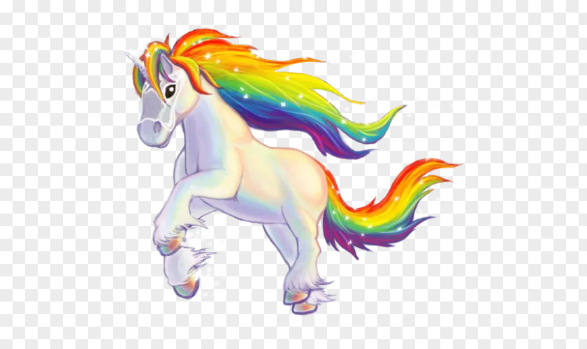Unicorn Rainbow Color Horse Clip Art PNG