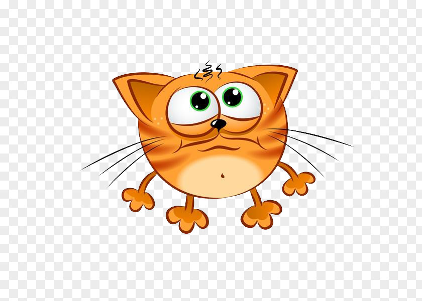 Ball Cat Nose Kitten Cartoon Clip Art PNG