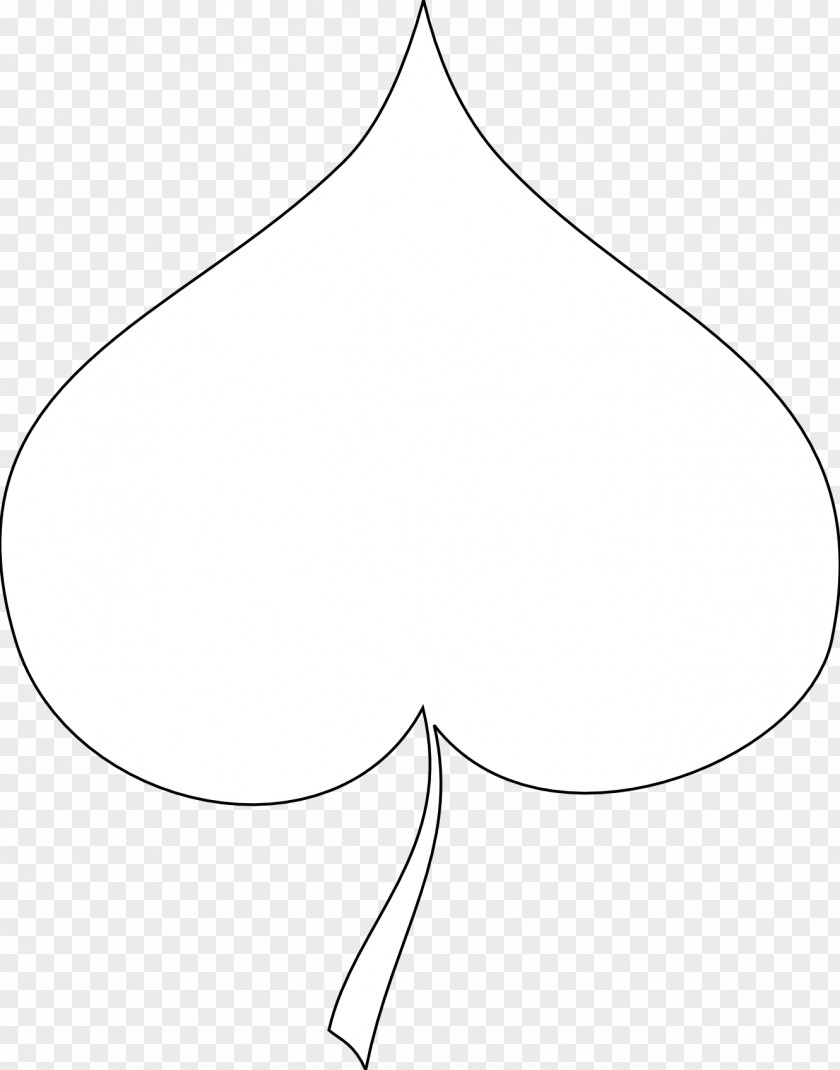 Black Leaf Drawing Monochrome Line Art PNG