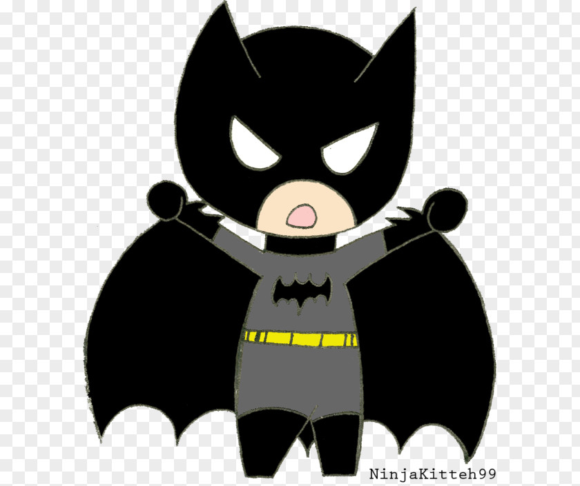 Cat Character Fiction BAT-M Clip Art PNG