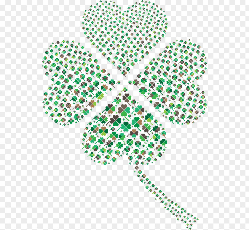 Clover Background Four-leaf Desktop Wallpaper Saint Patrick's Day Clip Art PNG