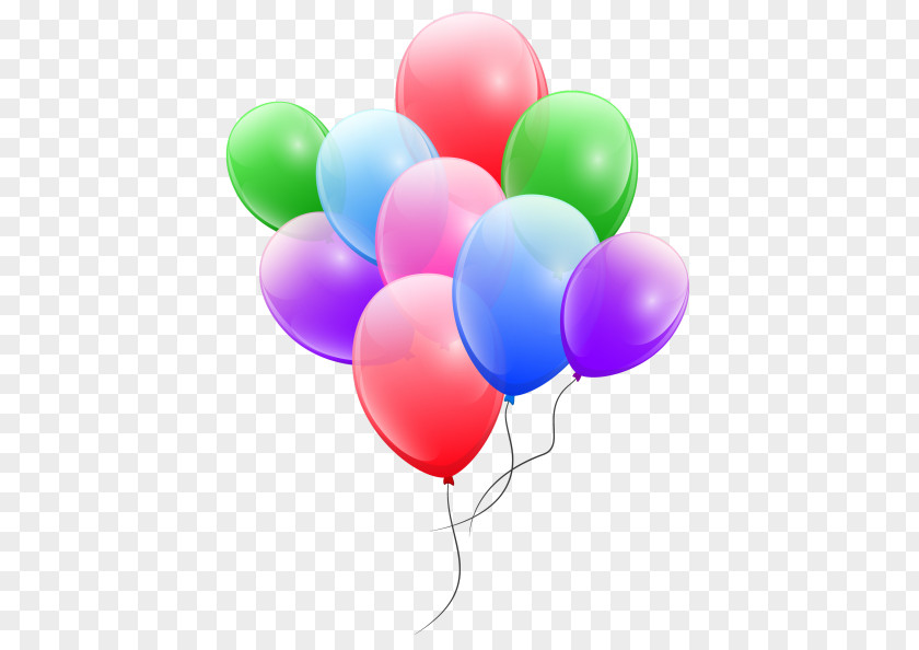 Colorful Balloon Desktop Wallpaper PNG