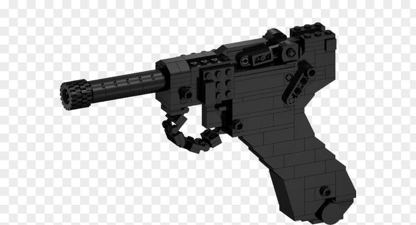 Handgun Trigger Luger Pistol Firearm LEGO Mauser C96 PNG