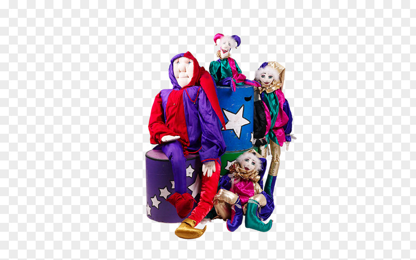 Ji Doll Clown Shelf Wall Character PNG