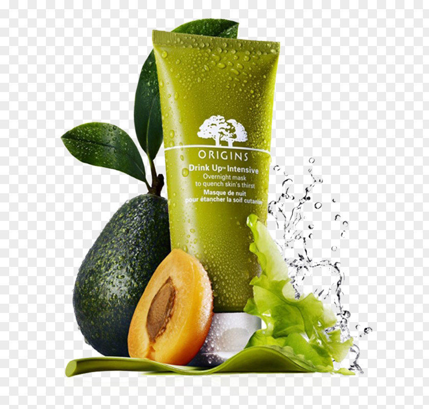 Avocado Origins Mask Skin Cosmetics Facial PNG