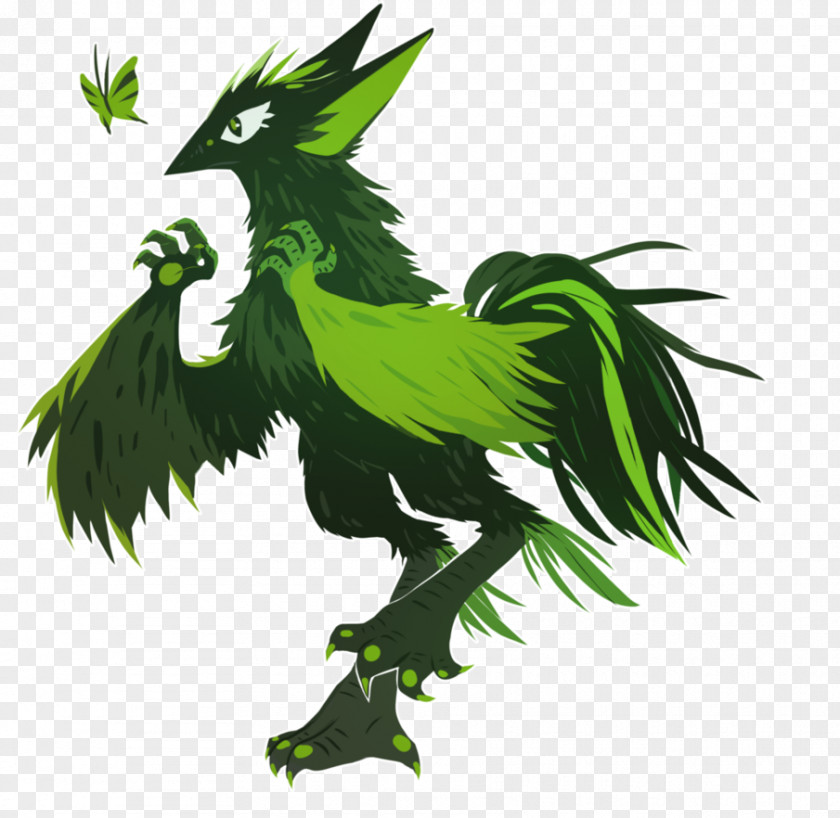Feather Rooster Legendary Creature PNG
