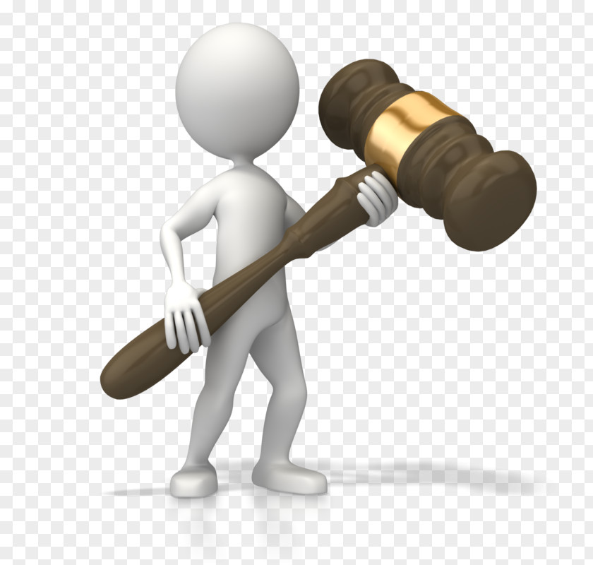 Figure Judge Court Dress Gavel Law Clip Art PNG