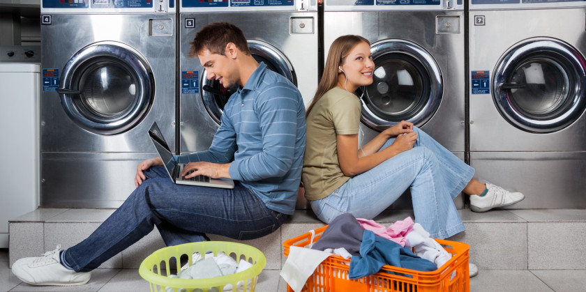 Laundry Self-service Stock Photography Washing Machines Room PNG