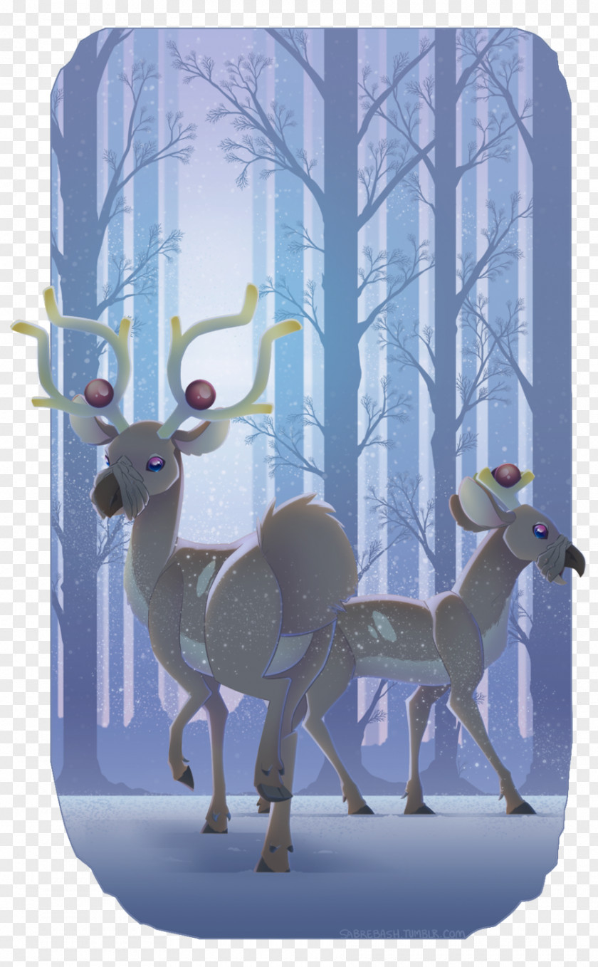 Reindeer Fauna Wildlife PNG